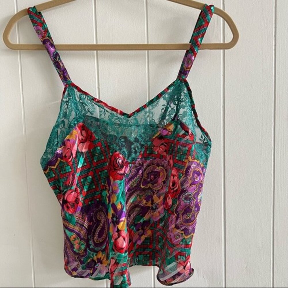Victoria’s Secret vintage gold label cropped cami